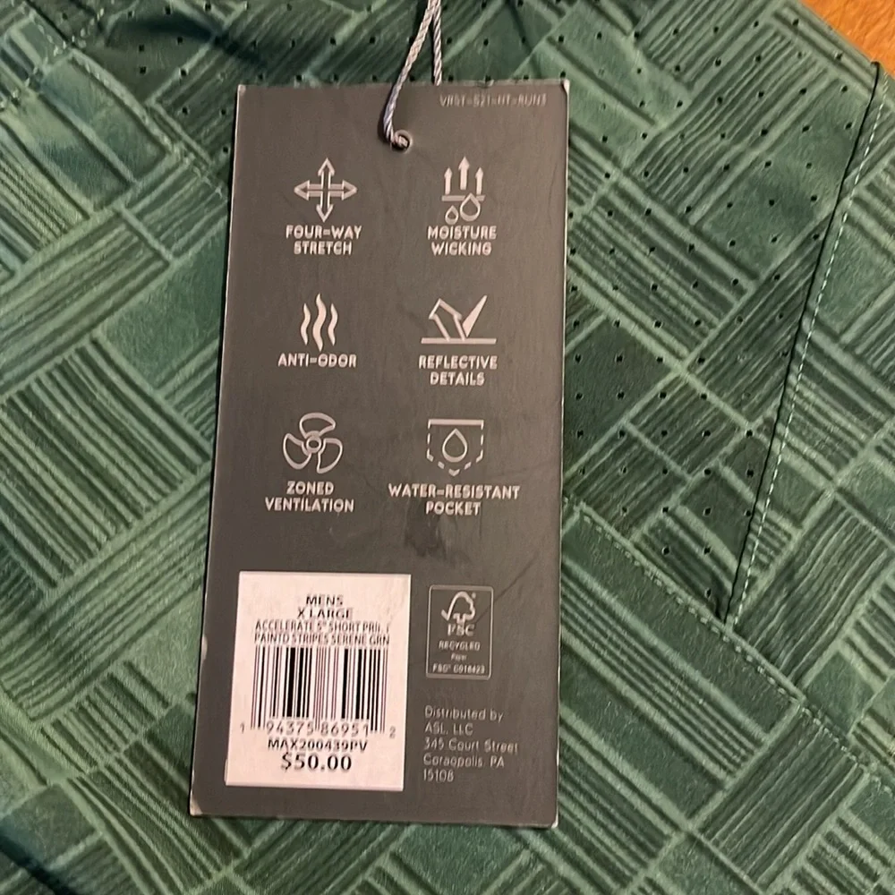 VRST running shorts. New with tags. - Picture 3 of 4